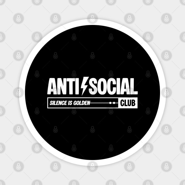 ANTI-SOCIAL CLUB Magnet by Fabrik